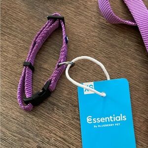 Blueberry Pet Dogs Collar Leash Harness